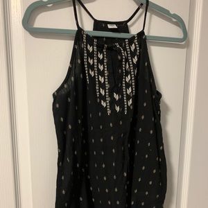 Spaghetti tank w Eyelet
